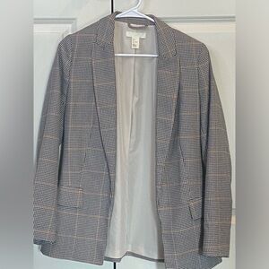 H&M Plaid Blazer